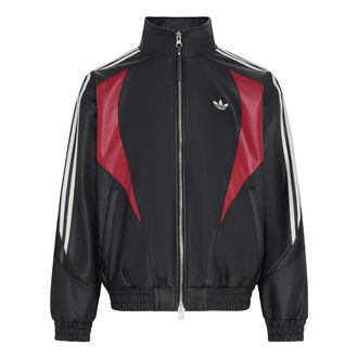 adidas Originals Street Jacket Black Red KX0813