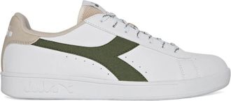 Diadora Witte Lage Top Casual Sneakers Unisex - Dames - Sneakers - Wit - 47 EU - Schoenen