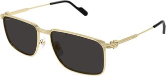 Cartier Stijlvolle zonnebril voor chique look - unisex - Zonnebrillen - Geel - ONE Size - Accessoires