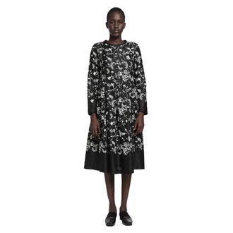 Renli Su Floral Midi Dress