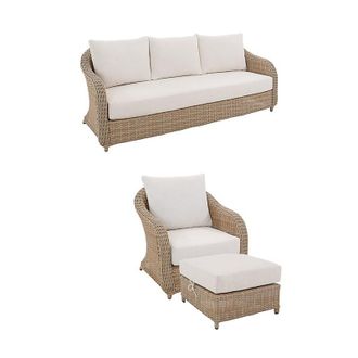 Ballard Designs Suzanne Kasler Bedford 3-Piece Lounge Set - Ballard Designs