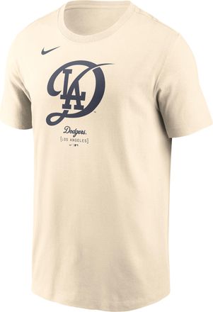 Nike Los Angeles Dodgers City Connect 2-Hit Nike Mens MLB T-Shirt in Brown | N19915ALD-SCA