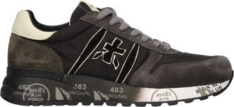 Premiata Lander 4951 - Heren - Sneakers - Zwart - 43 EU - Leer - Schoenen