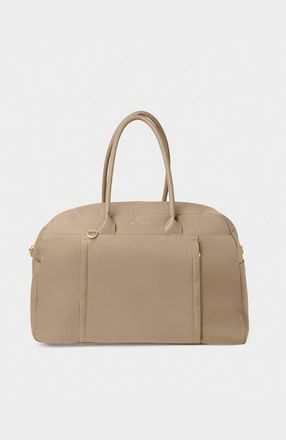 Katie Loxton Nylon-Luxe Weekend Bag in Taupe at Nordstrom