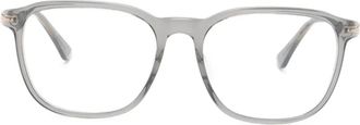 Montblanc wayfarer-frame glasses - Grey
