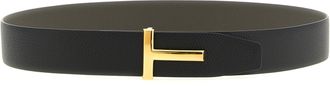 Tom Ford Mens Multicolor Calfskin Regular Belt