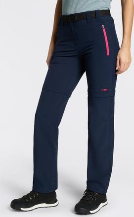 F.lli Campagnolo Zip-off-Hose CMP, Damen, Gr. 34, N-Gr, b.blau, magen, Obermaterial: 89% Polyester, 11% Elasthan, Hosen Zip-off-Hose, Elastisch & Schnell trocknend & A