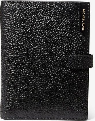 Michael Kors Jet Set Pebbled Leather Passport Wallet