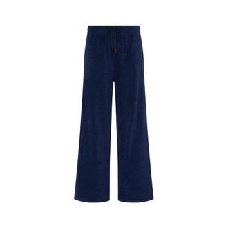 Vilebrequin Terry Pants Solid - Trousers - Mujer - Azul - XS