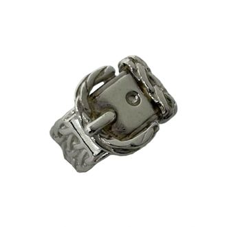 Herm&egrave;s Silver Silver 925 Band Ring (Pre-Owned)
