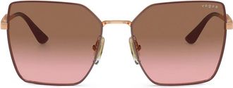 Vogue Eyewear oversize-frame sunglasses - Gold