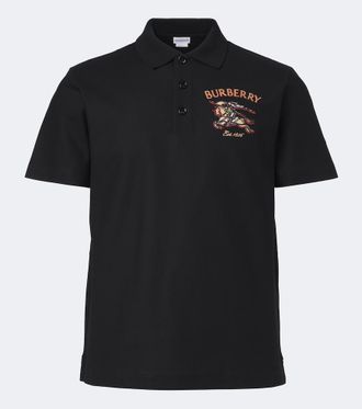 Burberry EKD cotton piqu&eacute; polo shirt