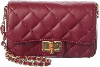 Persaman New York Cinzia Quilted Leather Crossbody