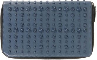 Jimmy Choo London Leather Long Wallet (Bi-Fold) (Pre-Owned)