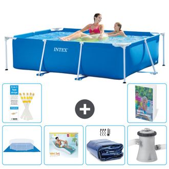 Intex Piscina Con Estructura Rectangular - 220x150x60 Cm - 7-piezas S171