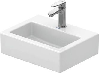 Duravit Duravit - Lavamanos Med Vero 45cm, Sin Desbordamiento, Con Banco