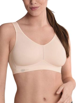 Anita Womens Light & Firm Sports Bra - Pink polyamide - Size 32E