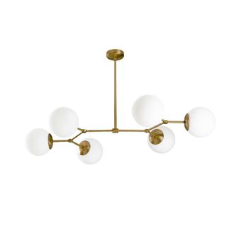 Wonderlamp L&aacute;mpara De Techo Mulen Dorado (6 Luces)