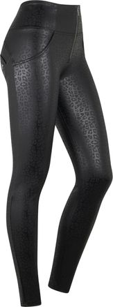 Freddy Pantaloni WR.UP vita alta similpelle stampa leopardata