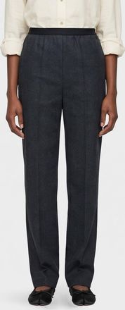 Maison Margiela Pantaloni slim fit in lana vergine