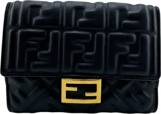 Fendi Black Wallet (Bi-Fold) (Pre-Owned)