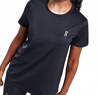 On Womens Core Short Sleeve Tee In Black