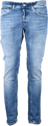 Dondup jeans - Heren - Slim Fit Jeans - Blauw - W35 - Katoen - Jeans