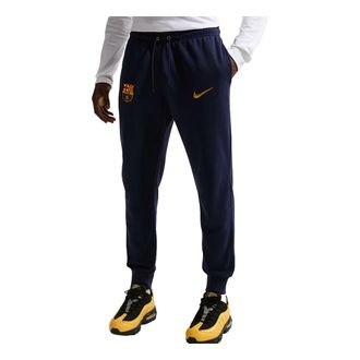 Nike x F.C. Barcelona Club Pants Blackened Blue Mineral Yellow II3406-498