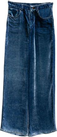 Pierre-Louis Mascia Denim Print Trousers