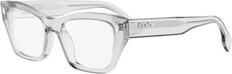 Fendi Roma Optisch Montuur - unisex - Brillen - Grijs - 52 MM - Accessoires