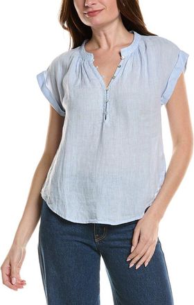Bella Dahl Cap Sleeve Linen Pullover