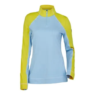 Spyder Womens Savona Zip T-Neck Frost - XLarge