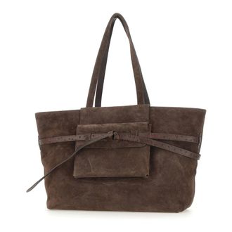 Gianni Chiarini Tote Bags, female, Brown, Size: ONE SIZE Belty Shoulder Bag
