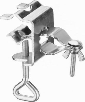 OEM Allecto Plus - Clip Para Sombrillas De Exterior - Soporte Fijo Para Sombrillas - Clip Port&aacute;til Para Pasamanos, Terrazas, Mesas Y Sillas