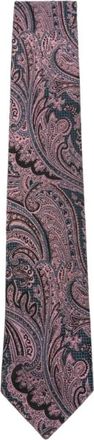 Dries Van Noten TIE 102 Q.4901 M.w.tie - Heren - Stropdassen - Veelkleurig - ONE Size - Leer - Accessoires