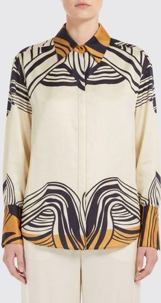 Raquel Diniz Camicia Raquel Diniz in seta stampata