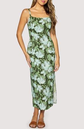Lost + Wander Petal Grove Back Cutout Dress in Green Multi at Nordstrom, Size X-Small