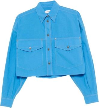 Versace Mujer, Chaquetas, Azul, Talla: S