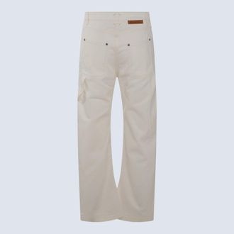 Stella McCartney Womens Jeans White-Ecru Wash _pl Co White/ecru
