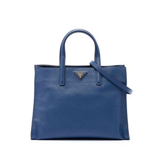 Prada Pre-owned Prada Saffiano Soft Triple Pocket Tote Ladies 5CCKQ93X3MEWOQW6