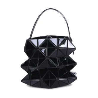 Issey Miyake Handbags, female, Black, Size: ONE SIZE Beyond Hand Bag - Small