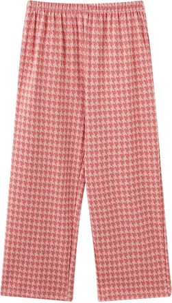 Generic Womens Pyjamas Bottoms 3/4 Womens Cute Shorts Three Quarters Sleepwear Bottoms Loose Fit Cropped Pants Breathable Knit Shorts For Nightwear Lounge Cap