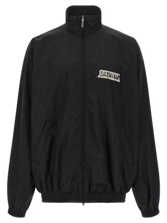 Balenciaga Black Cotton Mens Sweatshirt