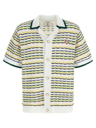 Casablanca Multicolor Cotton Mens Blouse