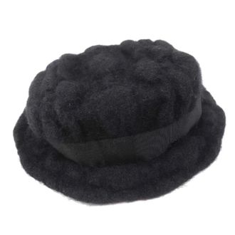 Chanel Pre-owned Fabric hats - Dames - Vintage Accessoires - Zwart - ONE Size - Vintage