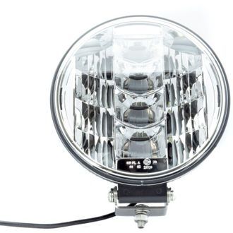 OEM L&aacute;mpara De Trabajo Led Redonda De 60 W, 12/24 V, 6000 K, Blanco Fr&iacute;o, R7, R112, Todoterreno