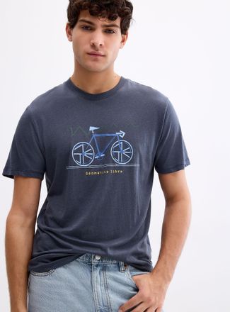 Le 31 Mens Bike T-shirt Standard fit