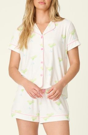 PJ Salvage Margarita Mama Short Pajamas in Ivory at Nordstrom, Size X-Small