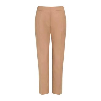 Patou Capri Trousers - female - Patou - Slim-fit Trousers - Beige - XL - Trousers