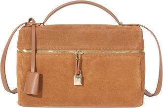 Tiffany & Fred Suede Top Handle Crossbody